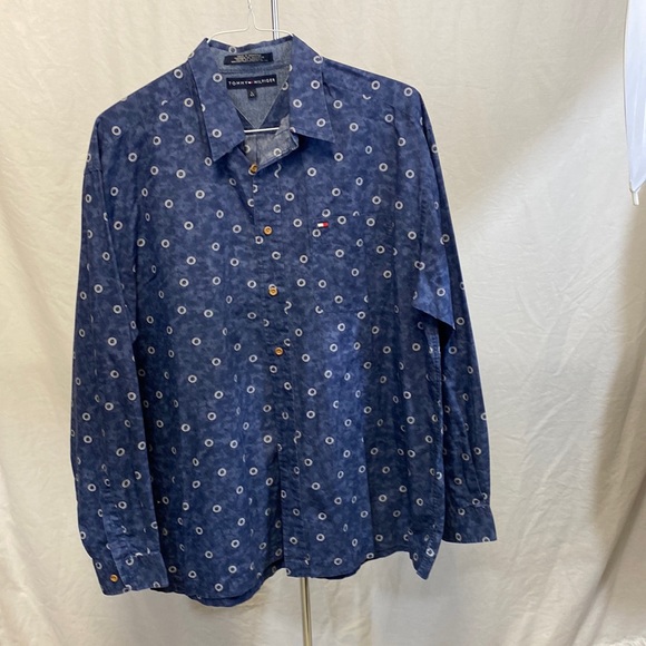 Tommy Hilfiger L (6/6) Men’s Cotton Shirt - Picture 1 of 4